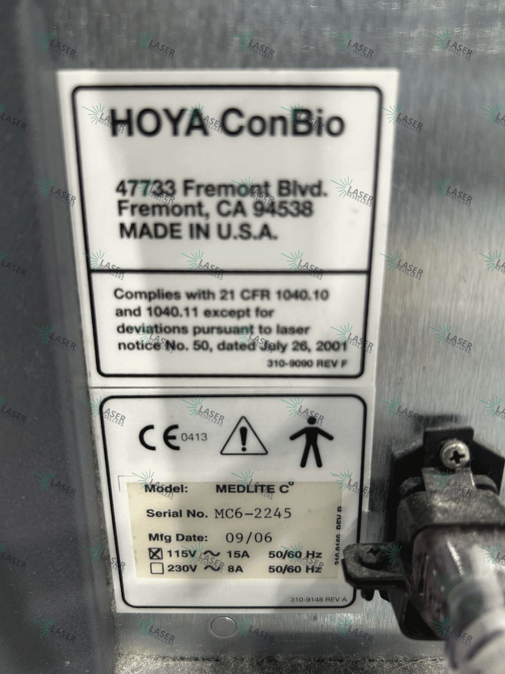 2006 Hoya ConBio Medlite C6 - Image 7